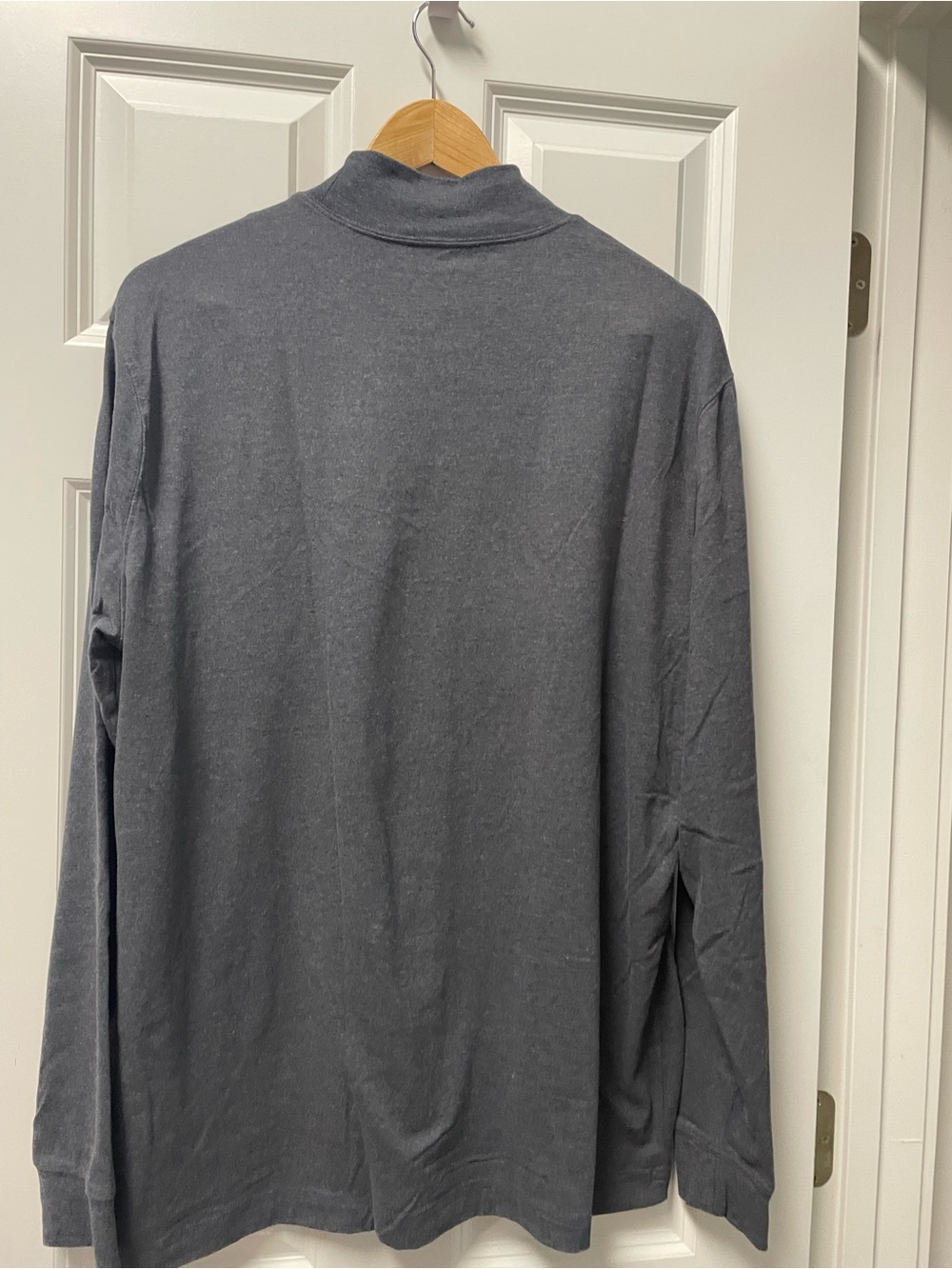 Saddlebred Men's Charcoal Turtleneck Sweater, L - Picture 3 of 7